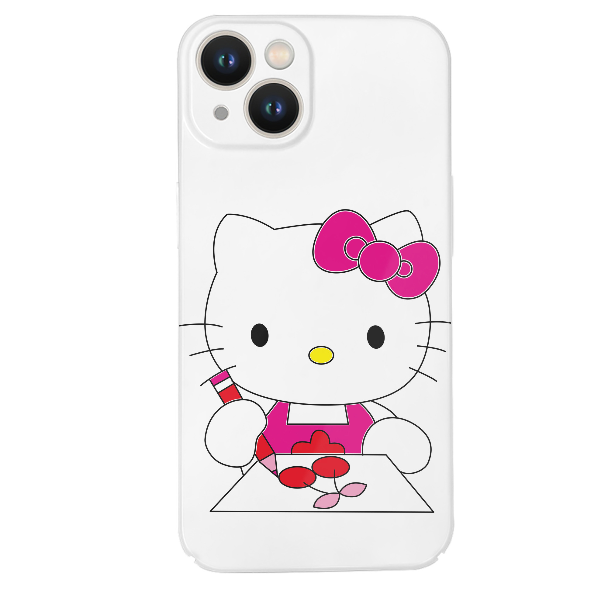 （画像用） Hello Kitty ハローキティ 【iPhone 14シリーズ対応】ハードケース